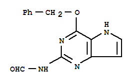 299916-87-3  Formamide,N-[4-(phenylmethoxy)-5H-pyrrolo[3,2-d]pyrimidin-2-yl]-