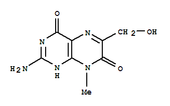 20041-66-1  4,7(3H,8H)-Pteridinedione,2-amino-6-(hydroxymethyl)-8-methyl-