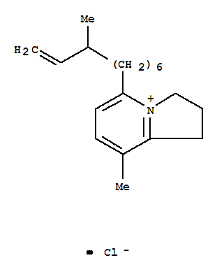 207454-03-3  1H-Indolizinium,2,3-dihydro-8-methyl-5-(7-methyl-8-nonenyl)-, chloride, (+)- (9CI)
