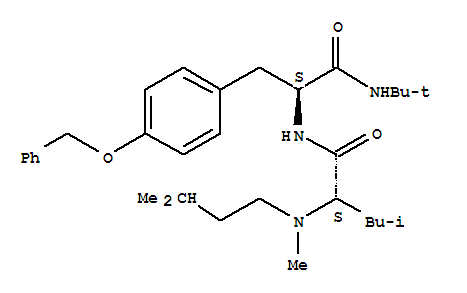 217170-95-1  L-Tyrosinamide,N-methyl-N-(3-methylbutyl)-L-leucyl-N-(1,1-dimethylethyl)-O-(phenylmethyl)-