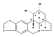 21851-15-0  1H-[1,3]Dioxolo[4,5-j]pyrrolo[3,2,1-de]phenanthridine-1,2-diol,2,3,3a,4,5,7,12b,12c-octahydro-, (1R,2S,3aS,12bR,12cS)-rel-