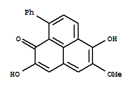22138-90-5  1H-Phenalen-1-one,2,6-dihydroxy-5-methoxy-9-phenyl-