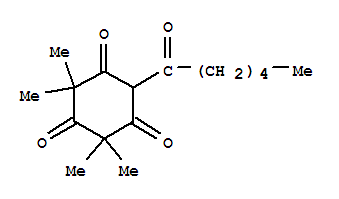222849-22-1  1,3,5-Cyclohexanetrione,2,2,4,4-tetramethyl-6-(1-oxohexyl)-