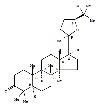 22549-21-9  Dammaran-3-one,20,24-epoxy-25-hydroxy-, (20R,24S)- (8CI,9CI)
