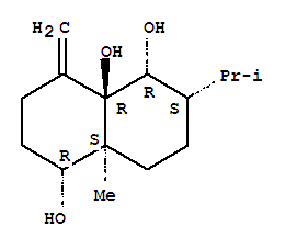 225643-62-9  1,4a,5(2H)-Naphthalenetriol,octahydro-8a-methyl-4-methylene-6-(1-methylethyl)-, (1R,4aR,5R,6S,8aS)-