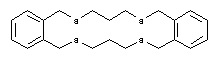 22887-75-8  7H,18H-Dibenzo[g,p][1,5,10,14]tetrathiacyclooctadecin,5,8,9,11,16,19,20,22-octahydro-
