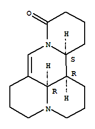 24533-37-7  1H,5H,10H-Dipyrido[2,1-f:3',2',1'-ij][1,6]naphthyridin-10-one,2,3,6,7,11,12,13,13a,13b,13c-decahydro-, (13aS,13bR,13cR)-