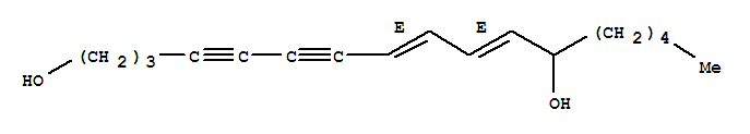 25525-19-3  8,10-Heptadecadiene-4,6-diyne-1,12-diol,(8E,10E)-