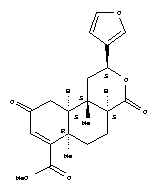 2571-62-2  2H-Naphtho[2,1-c]pyran-7-carboxylicacid,2-(3-furanyl)-1,4,4a,5,6,6a,9,10,10a,10b-decahydro-6a,10b-dimethyl-4,9-dioxo-,methyl ester, (2S,4aS,6aR,10aS,10bS)-