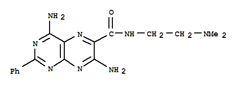 2624-57-9  6-Pteridinecarboxamide,4,7-diamino-N-[2-(dimethylamino)ethyl]-2-phenyl-