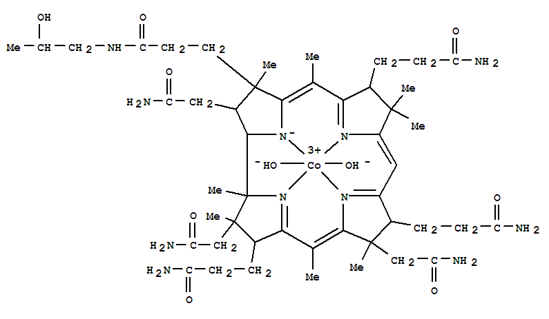 27085-10-5  Cobinamide,Co,Co-dihydroxy- (9CI)