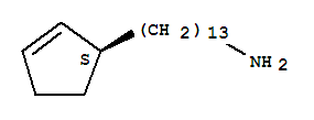 29168-28-3  2-Cyclopentene-1-tridecanamine,(1S)-