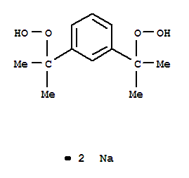 29880-89-5  Hydroperoxide,[1,3-phenylenebis(1-methylethylidene)]bis-, disodium salt (9CI)