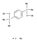 29880-90-8  Hydroperoxide,[1,4-phenylenebis(1-methylethylidene)]bis-, disodium salt (9CI)