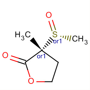 393782-07-5  2(3H)-Furanone, dihydro-3-methyl-3-[(R)-methylsulfinyl]-, (3R)-rel-
