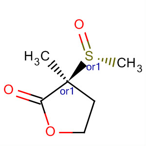 393782-08-6  2(3H)-Furanone, dihydro-3-methyl-3-[(R)-methylsulfinyl]-, (3S)-rel-