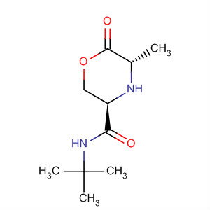 393796-45-7  3-Morpholinecarboxamide, N-(1,1-dimethylethyl)-5-methyl-6-oxo-,(3R,5S)-