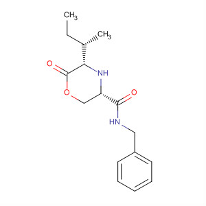393796-57-1  3-Morpholinecarboxamide,5-[(1S)-1-methylpropyl]-6-oxo-N-(phenylmethyl)-, (3S,5S)-