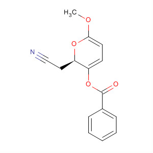 393818-88-7  2H-Pyran-2-acetonitrile, 3-(benzoyloxy)tetrahydro-6-methoxy-,(2R,3S,6R)-