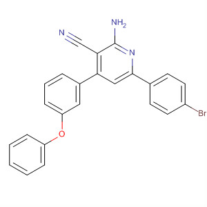 393818-97-8  3-Pyridinecarbonitrile,2-amino-6-(4-bromophenyl)-4-(3-phenoxyphenyl)-