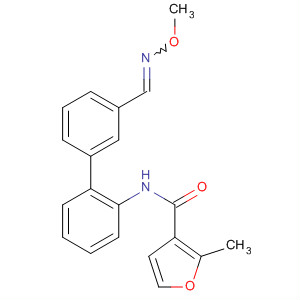 393821-18-6  3-Furancarboxamide,N-[3'-[(methoxyimino)methyl][1,1'-biphenyl]-2-yl]-2-methyl-