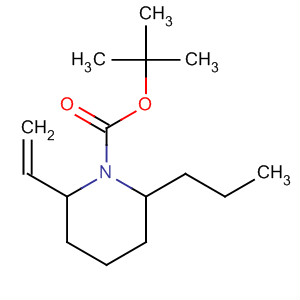 393827-34-4  1-Piperidinecarboxylic acid, 2-ethenyl-6-propyl-, 1,1-dimethylethylester, (2R,6R)-