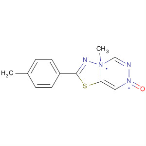 393828-99-4  5H-1,3,4-Thiadiazolo[3,2-d][1,2,4]triazin-5-one,8-methyl-2-(4-methylphenyl)-
