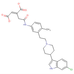 393836-50-5  Acetamide,N-[3-[2-[4-(6-chloro-1H-indol-3-yl)-1-piperidinyl]ethyl]-4-methylphenyl]-,(2E)-2-butenedioate