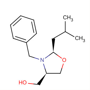 393867-18-0  4-Oxazolidinemethanol, 2-(2-methylpropyl)-3-(phenylmethyl)-, (2R,4R)- 393867-18-0  4-Oxazolidinemethanol, 2-(2-methylpropyl)-3-(phenylmethyl)-, (2R,4R)-