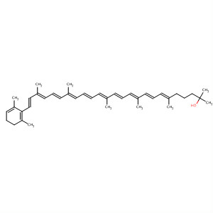 394202-31-4  6,8,10,12,14,16,18,20,22,24-Pentacosadecaen-2-ol,25-(2,6-dimethyl-1,5-cyclohexadien-1-yl)-2,6,10,14,19,23-hexamethyl-,(6E,8E,10E,12E,14E,16E,18E,20E,22E,24E)-