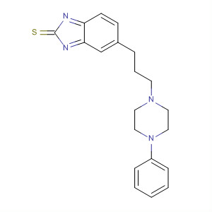 394203-90-8  2H-Benzimidazole-2-thione,1,3-dihydro-5-[3-(4-phenyl-1-piperazinyl)propyl]-