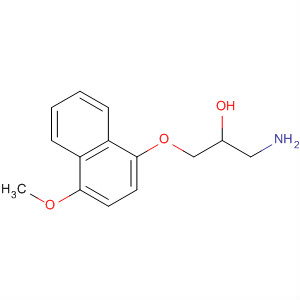394209-27-9  2-Propanol, 1-amino-3-[(4-methoxy-1-naphthalenyl)oxy]-