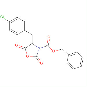 394210-37-8  3-Oxazolidinecarboxylic acid, 4-[(4-chlorophenyl)methyl]-2,5-dioxo-,phenylmethyl ester