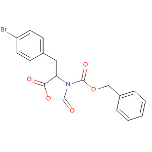 394210-38-9  3-Oxazolidinecarboxylic acid, 4-[(4-bromophenyl)methyl]-2,5-dioxo-,phenylmethyl ester