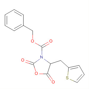 394210-39-0  3-Oxazolidinecarboxylic acid, 2,5-dioxo-4-(2-thienylmethyl)-,phenylmethyl ester