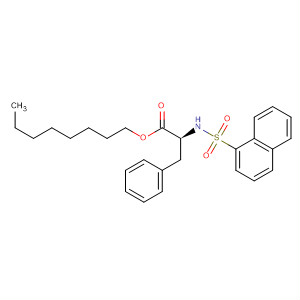 394217-64-2  L-Phenylalanine, N-(1-naphthalenylsulfonyl)-, octyl ester