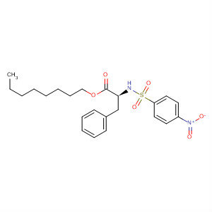 394217-66-4  L-Phenylalanine, N-[(4-nitrophenyl)sulfonyl]-, octyl ester