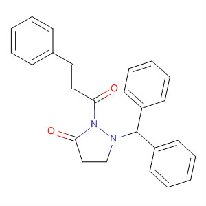394220-64-5  3-Pyrazolidinone,1-(diphenylmethyl)-2-[(2E)-1-oxo-3-phenyl-2-propenyl]-