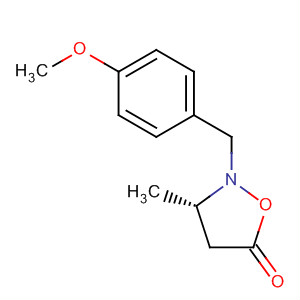 394220-65-6  5-Isoxazolidinone, 2-[(4-methoxyphenyl)methyl]-3-methyl-, (3S)-