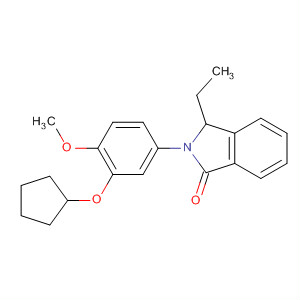 394222-52-7  1H-Isoindol-1-one,2-[3-(cyclopentyloxy)-4-methoxyphenyl]-3-ethyl-2,3-dihydro-