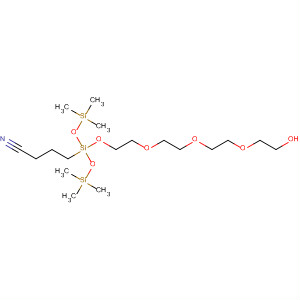 394223-93-9  3,6,9,12-Tetraoxa-13-silaheptadecane-17-nitrile,1-hydroxy-13,13-bis[(trimethylsilyl)oxy]-