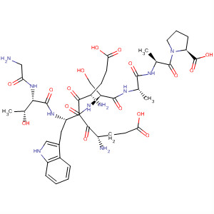 394224-00-1  L-Proline,glycyl-L-threonyl-L-a-glutamyl-L-a-glutamyl-L-tryptophyl-L-seryl-L-alanyl-L-alanyl-