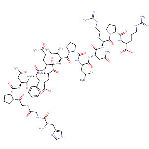 394655-31-3  L-Arginine,L-histidylglycylglycyl-L-prolyl-L-asparaginyl-L-phenylalanyl-L-a-glutamyl-L-glutaminyl-L-isoleucyl-L-prolyl-L-leucyl-L-asparaginyl-L-arginyl-L-prolyl-