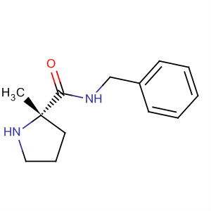 394657-03-5  2-Pyrrolidinecarboxamide, 2-methyl-N-(phenylmethyl)-, (2S)-
