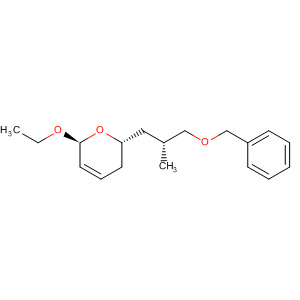 394657-34-2  2H-Pyran,6-ethoxy-3,6-dihydro-2-[(2R)-2-methyl-3-(phenylmethoxy)propyl]-,(2S,6S)-