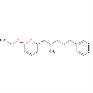 394657-36-4  2H-Pyran,6-ethoxy-3,6-dihydro-2-[(2R)-2-methyl-3-(phenylmethoxy)propyl]-,(2S,6R)-