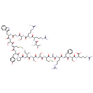395059-63-9  L-Arginine,L-threonyl-L-arginyl-L-arginyl-L-serylglycyl-L-tryptophyl-L-seryl-L-methionyl-L-tyrosyl-L-prolyl-L-isoleucyl-L-seryl-L-seryl-L-methionyl-L-alanyl-L-arginyl-L-phenylalanyl-L-seryl-