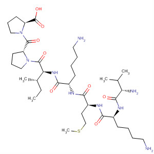 395059-75-3  L-Proline, L-valyl-L-lysyl-L-methionyl-L-lysyl-L-isoleucyl-L-prolyl-
