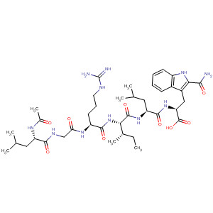 395060-07-8  L-Tryptophanamide, N-acetyl-L-leucylglycyl-L-arginyl-L-isoleucyl-L-leucyl-