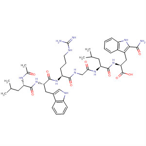 395060-09-0  L-Tryptophanamide, N-acetyl-L-leucyl-L-tryptophyl-L-arginylglycyl-L-leucyl-
